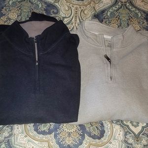 Bundles of Men's Pullover Quarter Zip Sweater 2XL/XXL